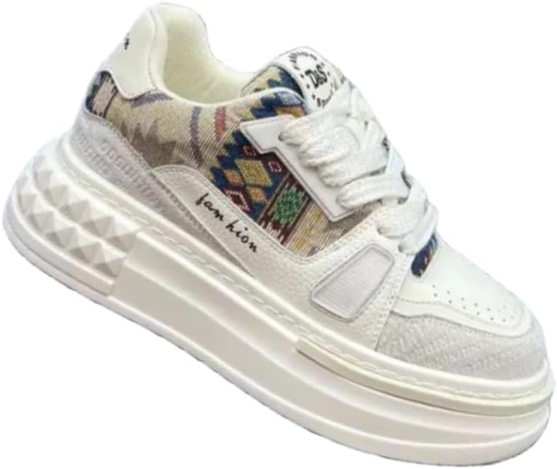 Мужские стильные спортивные кроссовки на танкетке с узорчатым верхом. Толстая подошва сочетает в себе моду и комфорт, подходит для повседневных прогулок и походов Fmshi, белый
Мужские стильные спортивные кроссовки на танкетке с узорчатым верхом. Толстая подошва сочетает в себе моду и комфорт, подходит для повседневных прогулок и походов Fmshi, белый