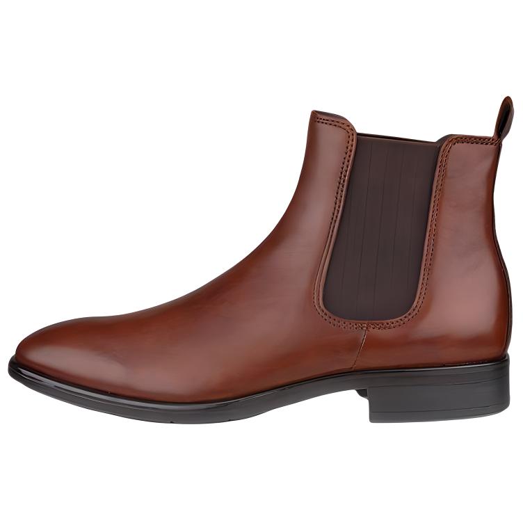 Ecco Короткие мужские ботинки челси коричневого цвета
Ecco Короткие мужские ботинки челси коричневого цвета