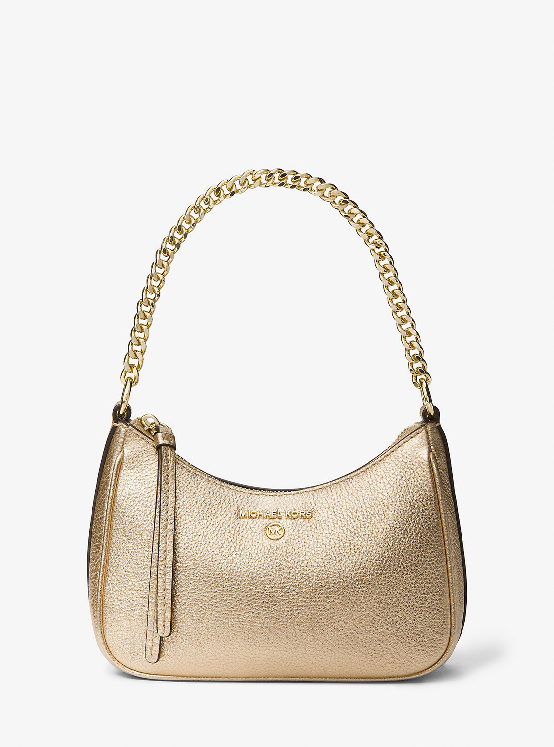 Маленькая сумочка из шагреневой кожи с подвеской цвета металлик Jet Set Michael Kors, желтый
Маленькая сумочка из шагреневой кожи с подвеской цвета металлик Jet Set Michael Kors, желтый