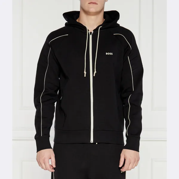 Обвисшая толстовка обычного кроя Boss, черный
Обвисшая толстовка обычного кроя Boss, черный