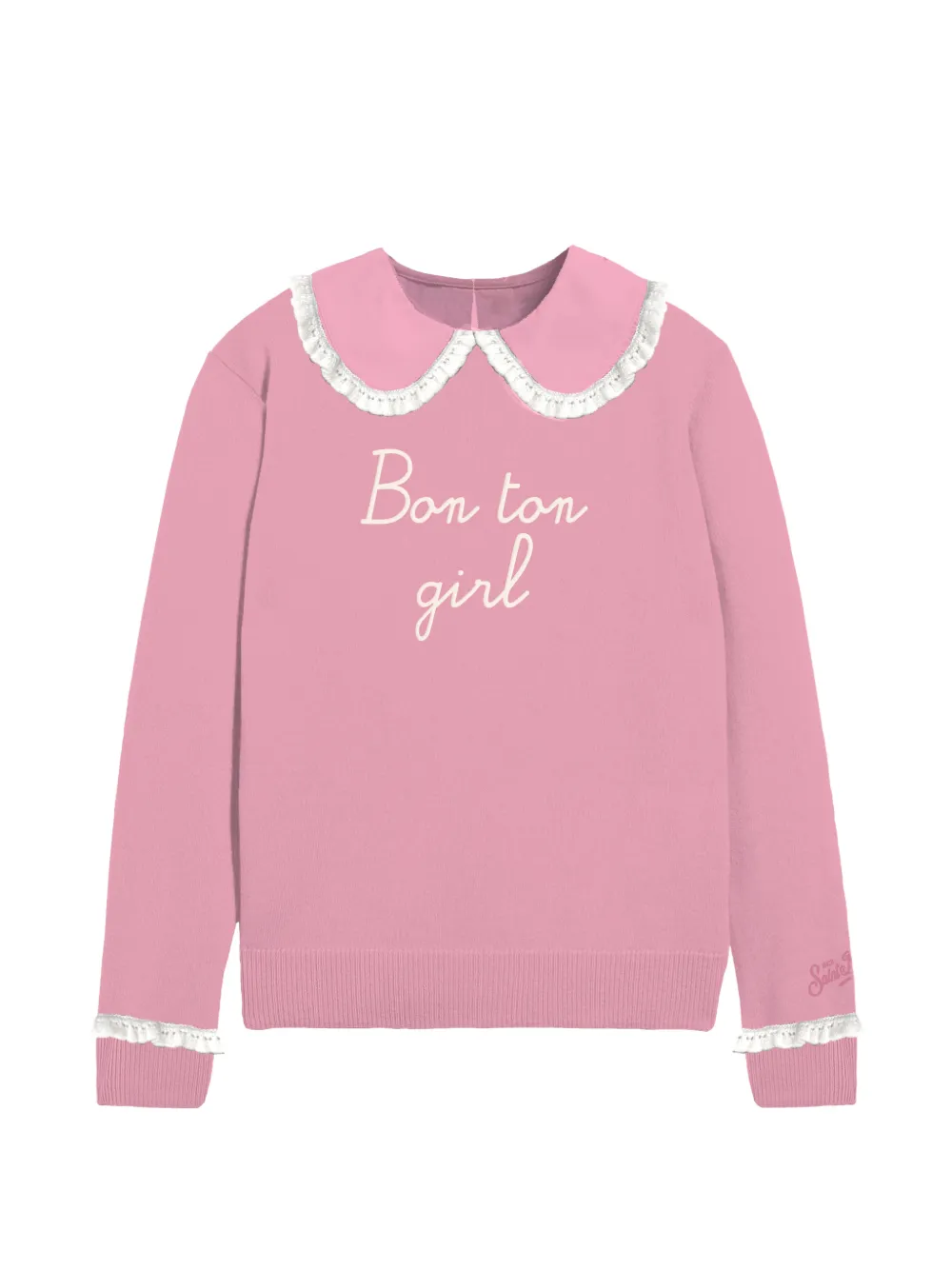 Топ с оборчатым воротником Mc2 Saint Barth, розовый
Топ с оборчатым воротником Mc2 Saint Barth, розовый