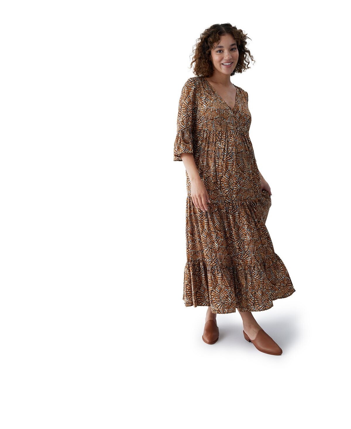 Женское платье с флаттерами для беременных Ingrid + Isabel 
Женское платье с флаттерами для беременных Ingrid + Isabel