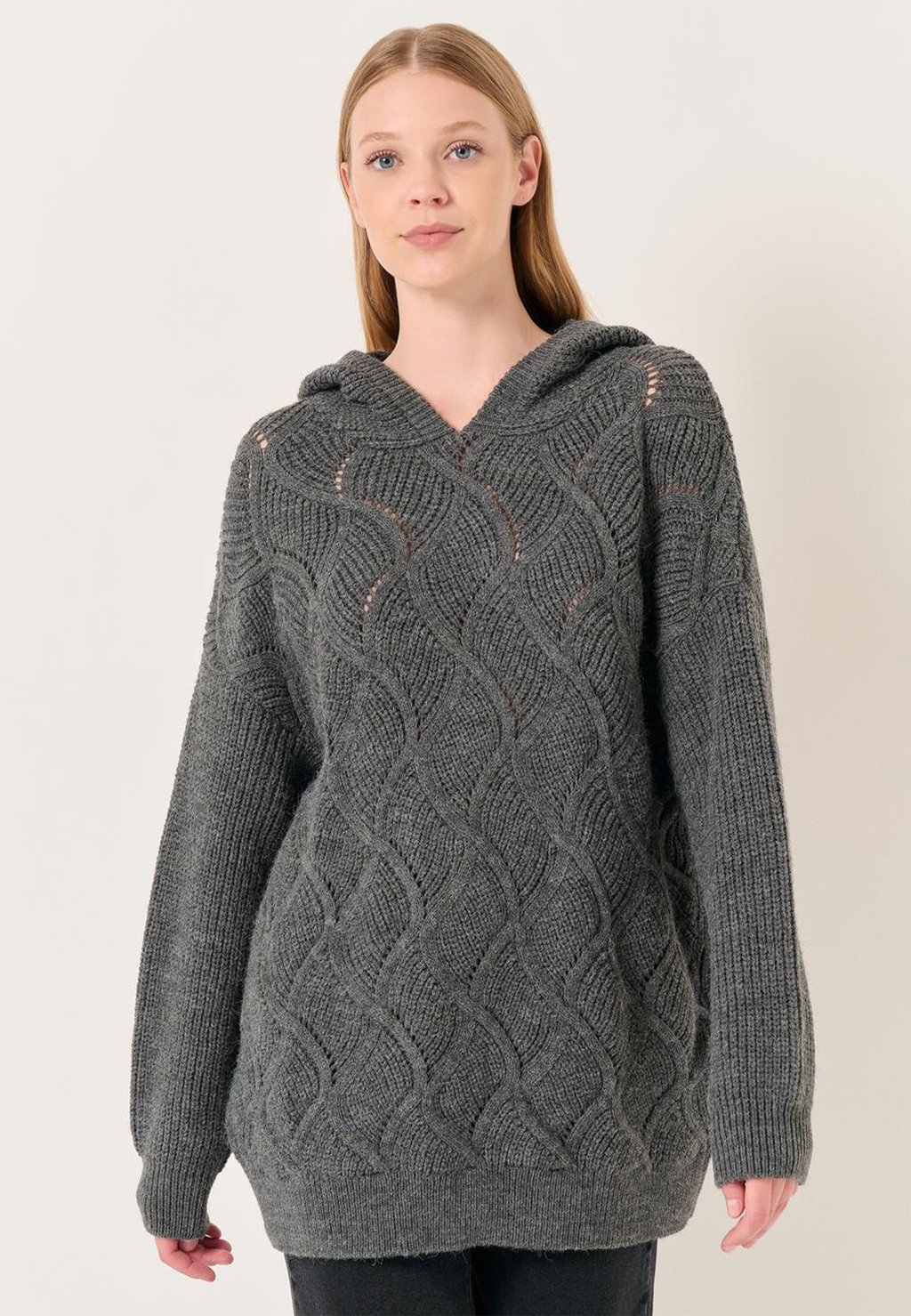 Джемпер HOODED - Hoodie Jimmy Key, темно-серый
Джемпер HOODED - Hoodie Jimmy Key, темно-серый