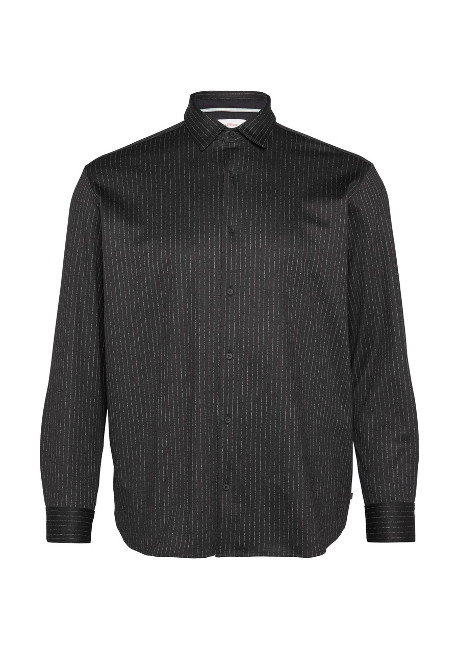 Рубашка обычного кроя на пуговицах s.Oliver, черный деним
Рубашка обычного кроя на пуговицах s.Oliver, черный деним