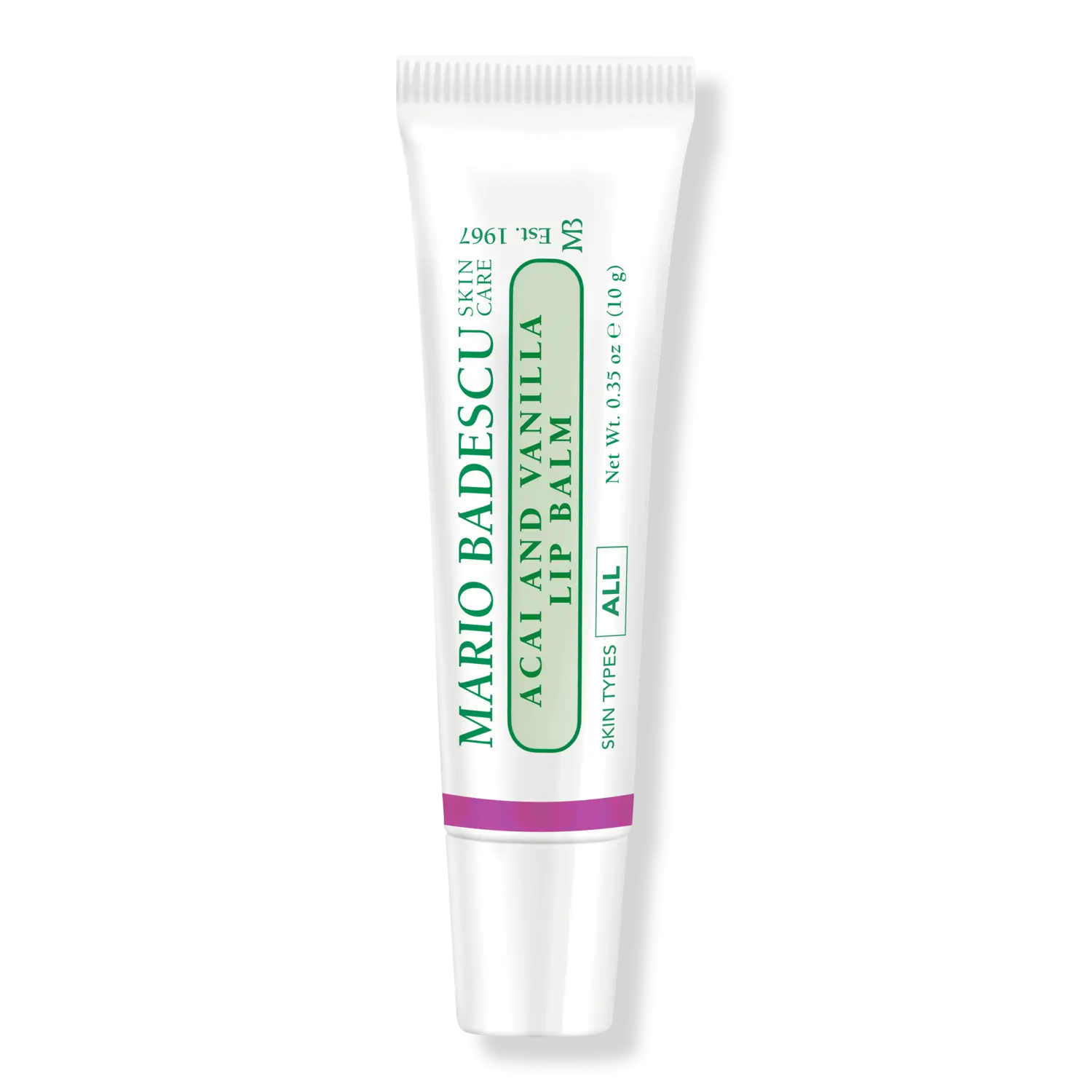 Бальзам для губ в тюбике Mario Badescu, Acai and Vanilla
Бальзам для губ в тюбике Mario Badescu, Acai and Vanilla