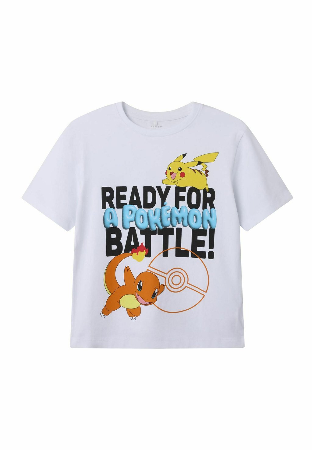 Футболка с принтом POKÉMON Name it, слоновая кость
Футболка с принтом POKÉMON Name it, слоновая кость