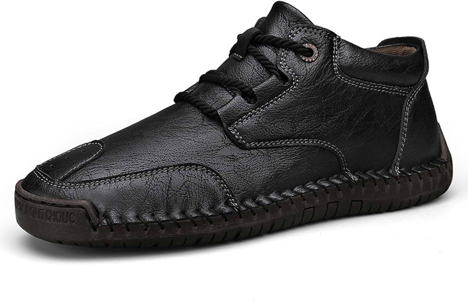 Мужские кожаные прогулочные туфли, классический ретро-дизайн, низкие повседневные мужские туфли, усиленные швы на подошве, мягкие, удобные, нескользящие, прочные Vtiao, черный
Мужские кожаные прогулочные туфли, классический ретро-дизайн, низкие повседневные мужские туфли, усиленные швы на подошве, мягкие, удобные, нескользящие, прочные Vtiao, черный