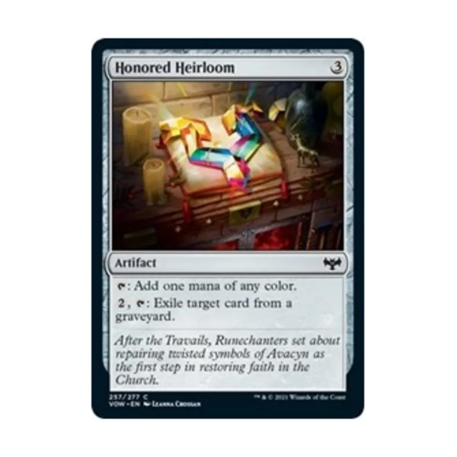 CCG Почетная семейная реликвия (С), MTG - Innistrad: Crimson Vow
CCG Почетная семейная реликвия (С), MTG - Innistrad: Crimson Vow