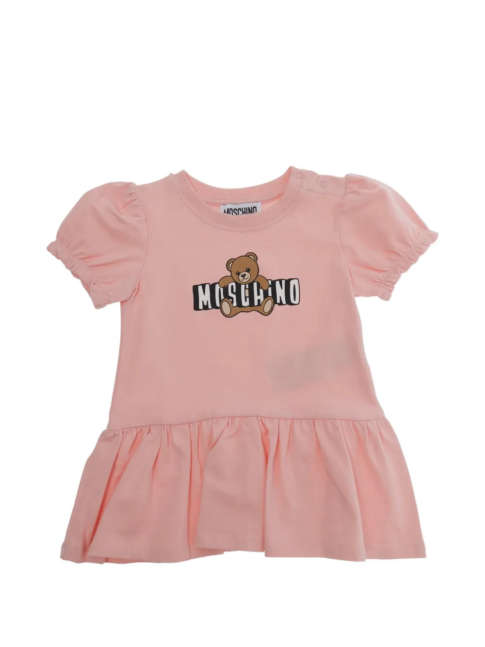Футболка с пышными рукавами Moschino Kids, розовый
Футболка с пышными рукавами Moschino Kids, розовый