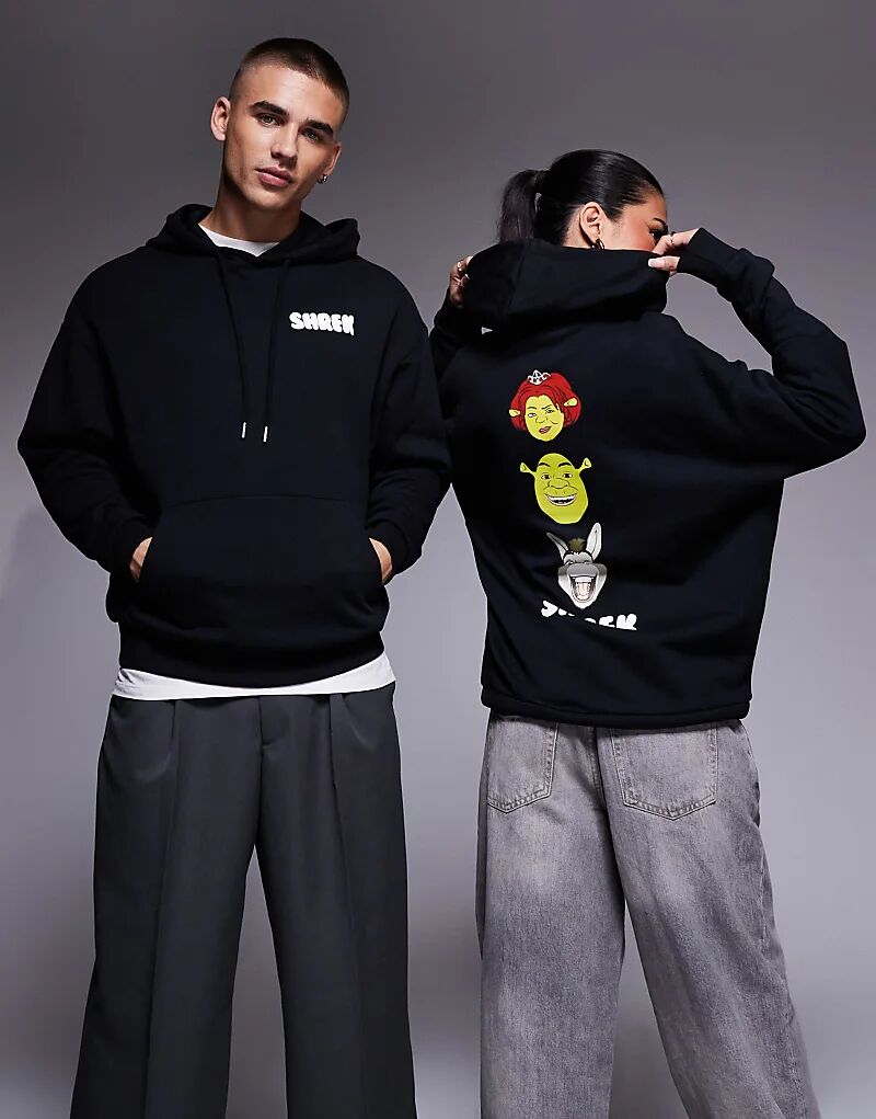 Толстовка унисекс оверсайз с принтом «Шрек» черного цвета ASOS DESIGN
Толстовка унисекс оверсайз с принтом «Шрек» черного цвета ASOS DESIGN