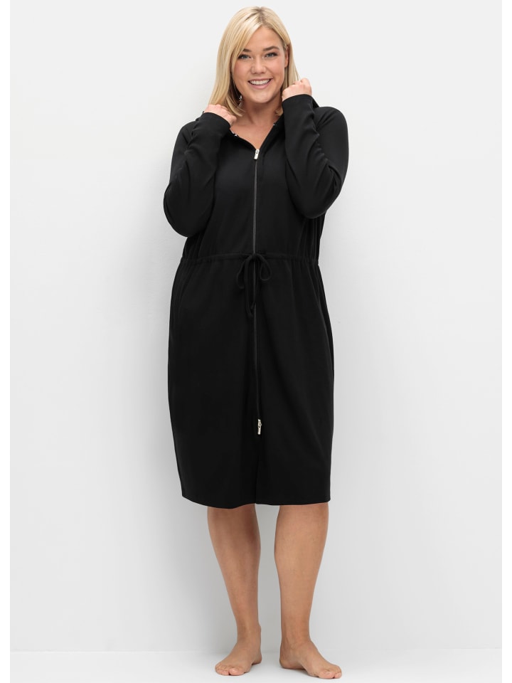 Халат sheego, черный
Халат sheego, черный