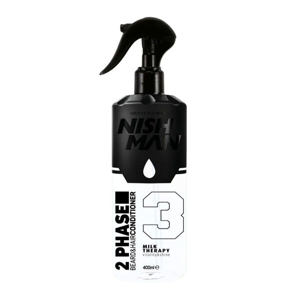 Двухфазный кондиционер для волос, 400 мл Nishman 2-Phase conditioner milk therapy 3
Двухфазный кондиционер для волос, 400 мл Nishman 2-Phase conditioner milk therapy 3