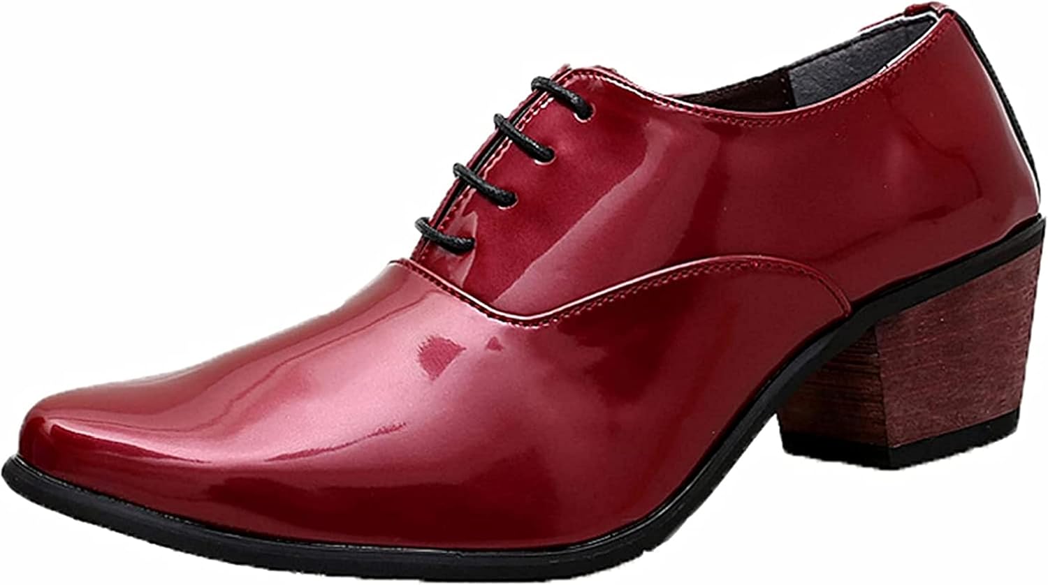 Мужские туфли Yiozoi из лаковой кожи, шнуровка, увеличение роста, оксфорды для бизнеса, свадьбы, с заостренным носком, красный
Мужские туфли Yiozoi из лаковой кожи, шнуровка, увеличение роста, оксфорды для бизнеса, свадьбы, с заостренным носком, красный