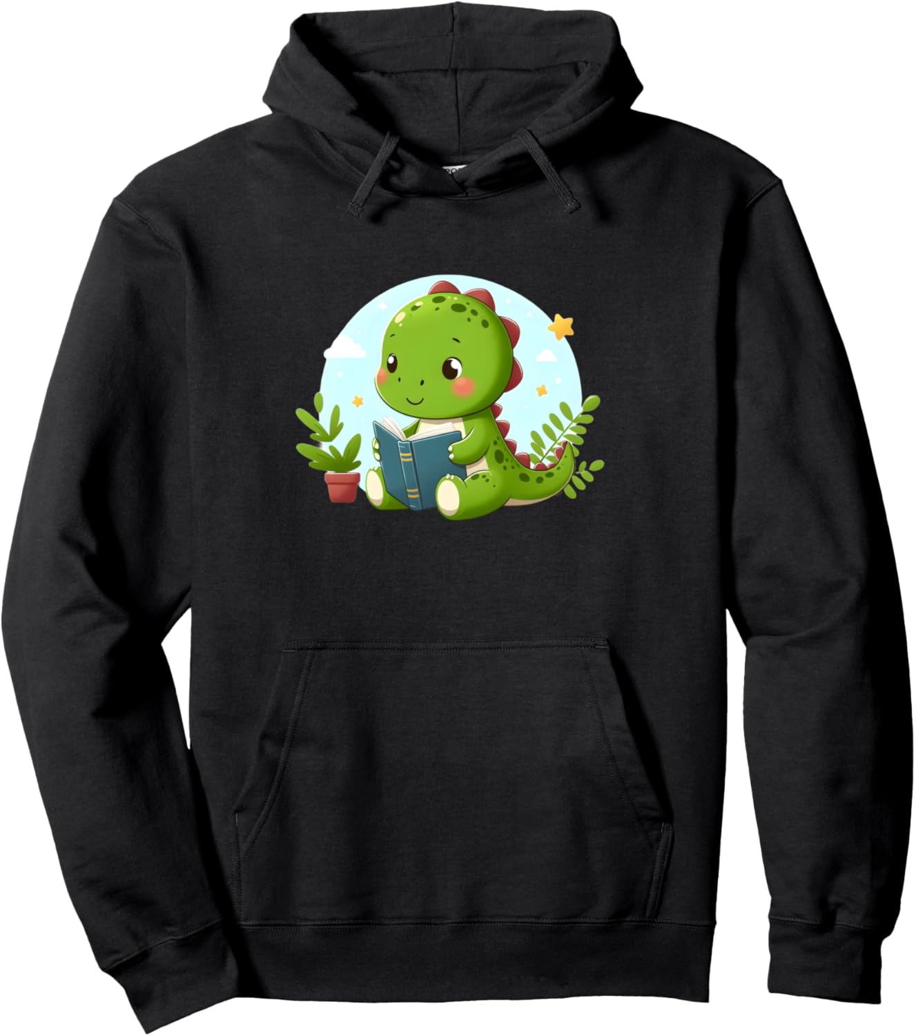 Милая толстовка с динозавром, читающим книгу Dino Bookworm Collection, черный
Милая толстовка с динозавром, читающим книгу Dino Bookworm Collection, черный