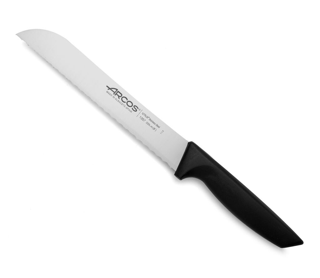 Нож для хлеба Arcos Nizza 135700 из нержавеющей стали, нитрум и полипропиленовый нож для манго с лезвием 20 см в блистерной упаковке
Нож для хлеба Arcos Nizza 135700 из нержавеющей стали, нитрум и полипропиленовый нож для манго с лезвием 20 см в блистерной упаковке