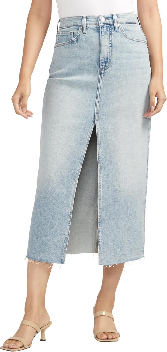 Юбка Silver Jeans Co. Denim Midi Skirt L34112ACS174, цвет Indigo
Юбка Silver Jeans Co. Denim Midi Skirt L34112ACS174, цвет Indigo
