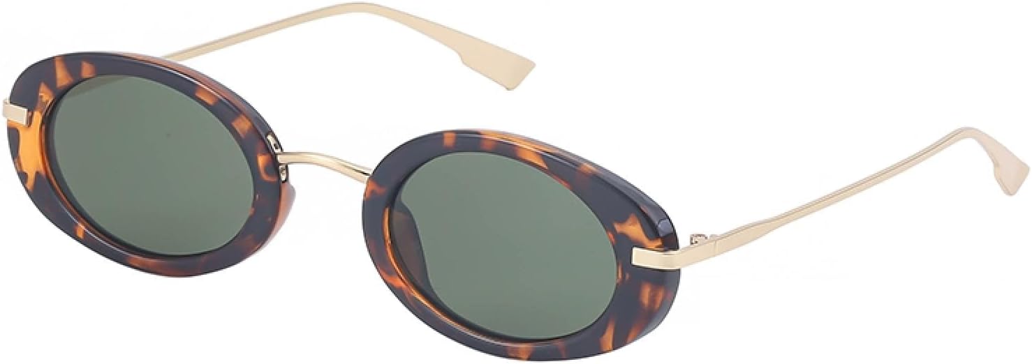 Солнцезащитные очки с защитой от УФ-излучения UV400 | Маленькая овальная металлическая оправа в стиле панк | Для женщин и мужчин, для занятий спортом на открытом воздухе и вождения DSVIGF, C4demigreen
Солнцезащитные очки с защитой от УФ-излучения UV400 | Маленькая овальная металлическая оправа в стиле панк | Для женщин и мужчин, для занятий спортом на открытом воздухе и вождения DSVIGF, C4demigreen