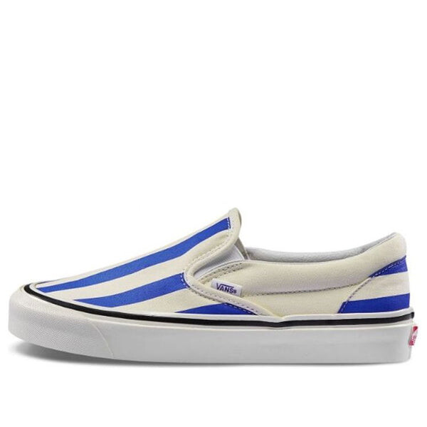 Кроссовки classic slip-on 98 dx 'anaheim factory - blue stripes' Vans, синий
Кроссовки classic slip-on 98 dx 'anaheim factory - blue stripes' Vans, синий