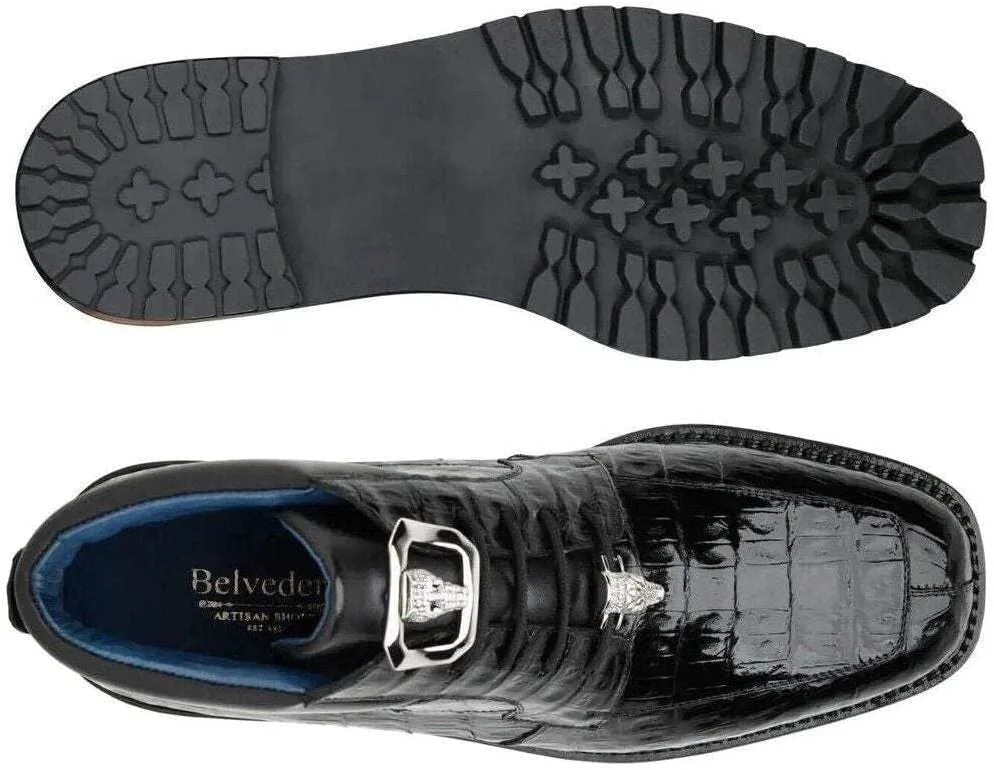Сапоги Belvedere Gallardo из натуральной кожи каймана и итальянской кожи, черный
Сапоги Belvedere Gallardo из натуральной кожи каймана и итальянской кожи, черный