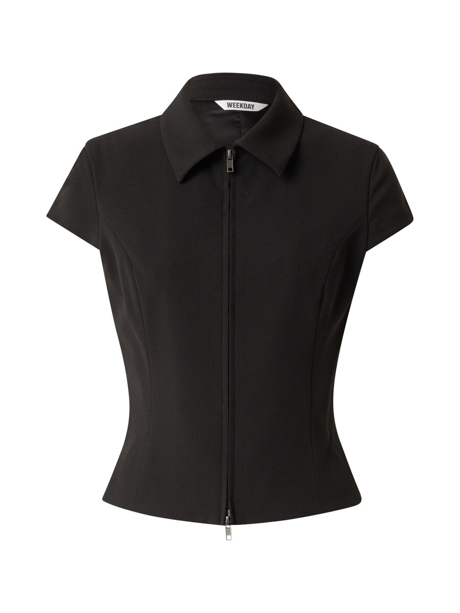 Блуза WEEKDAY Dani, Black
Блуза WEEKDAY Dani, Black