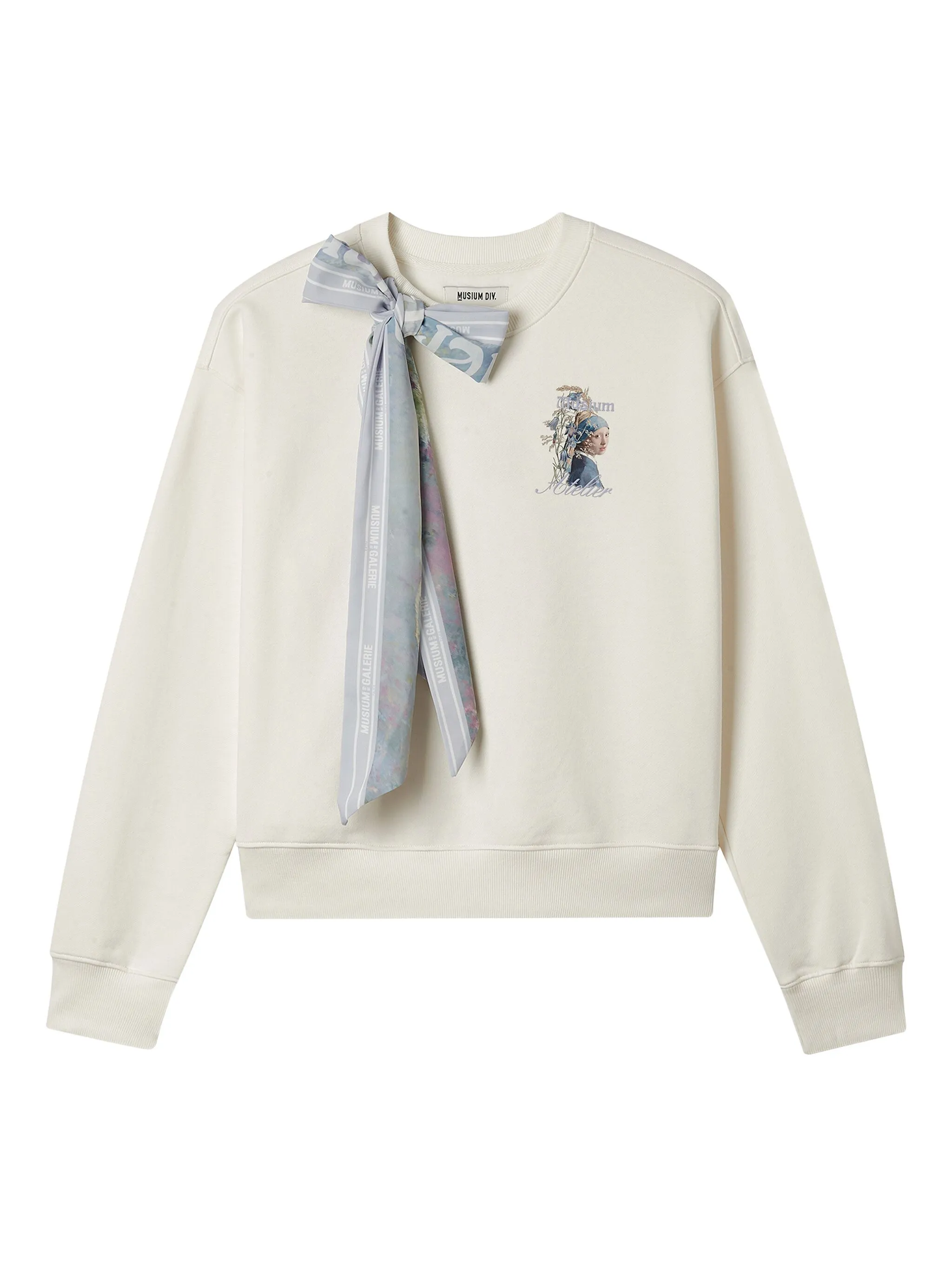 Толстовка с платком Musium Div., белый
Толстовка с платком Musium Div., белый