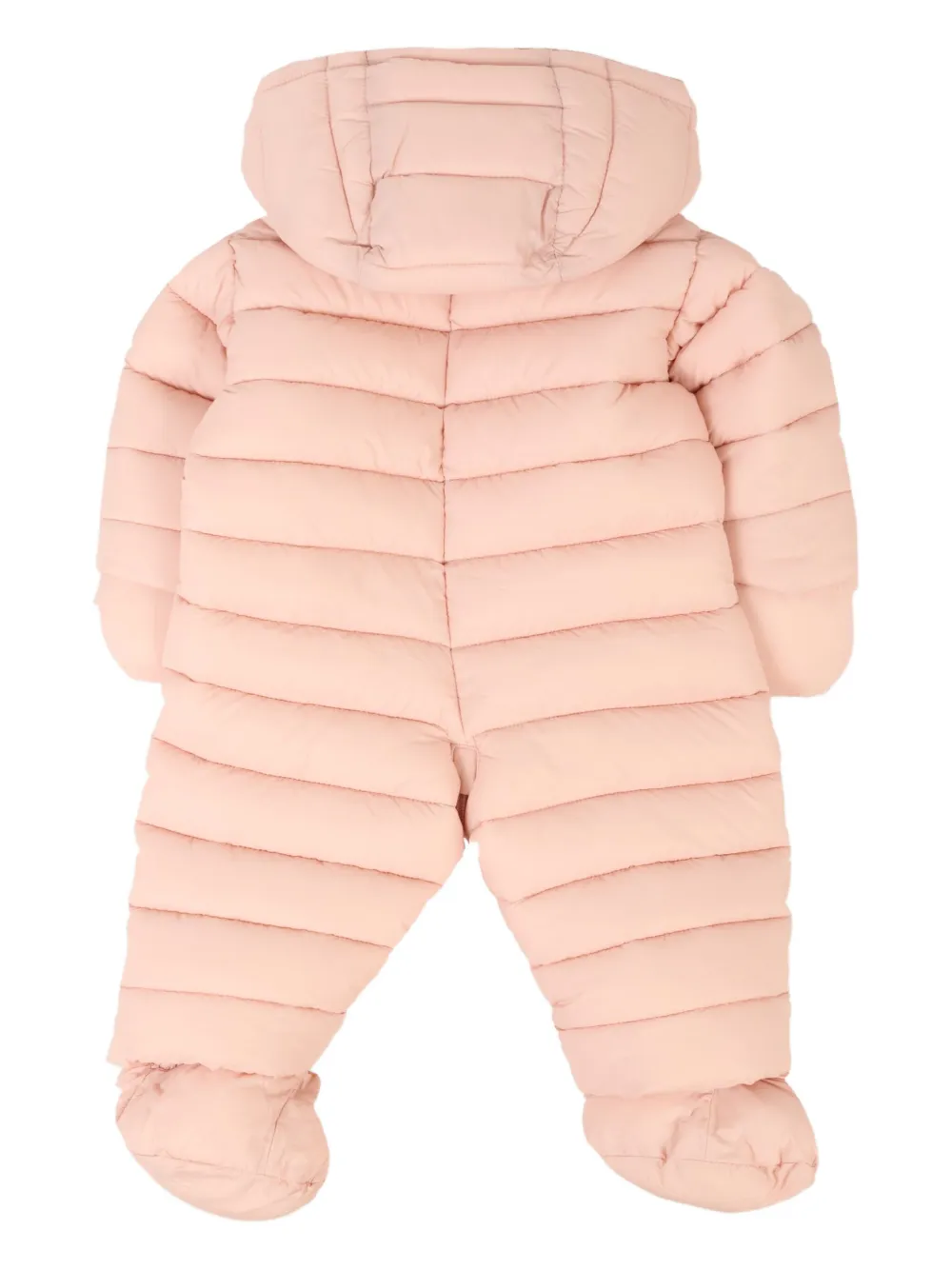 Стеганый зимний комбинезон с капюшоном Save The Duck Kids, розовый 
Стеганый зимний комбинезон с капюшоном Save The Duck Kids, розовый