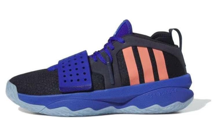 Adidas Dame 8 Extply Legend Ink Coral Fusion, черно-синий
Adidas Dame 8 Extply Legend Ink Coral Fusion, черно-синий