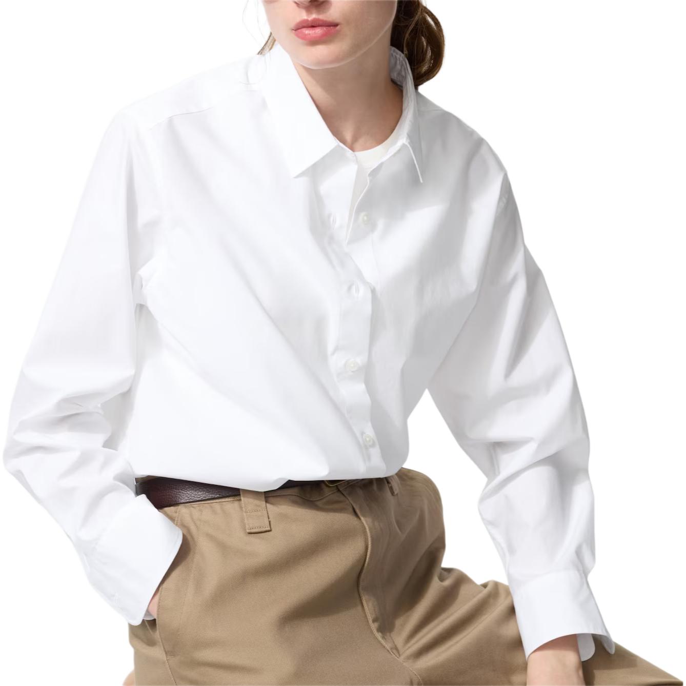 UNIQLO Женская белая рубашка
UNIQLO Женская белая рубашка