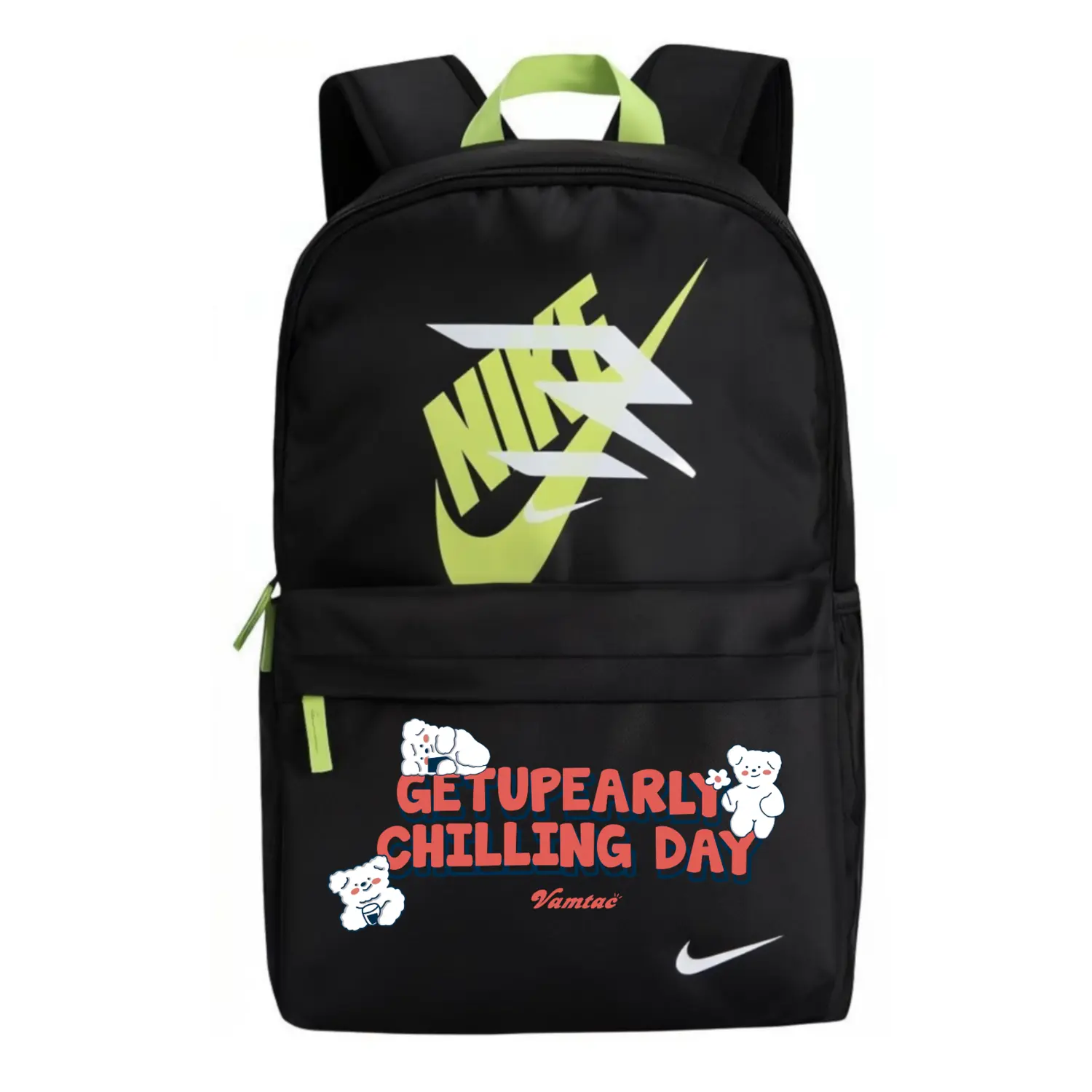 Nike Полиэстеровый рюкзак унисекс черный, Letter Bear
Nike Полиэстеровый рюкзак унисекс черный, Letter Bear