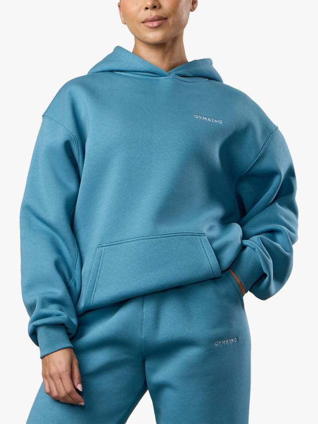 Хлопковая худи свободного кроя Gym King, Sea Mist
Хлопковая худи свободного кроя Gym King, Sea Mist