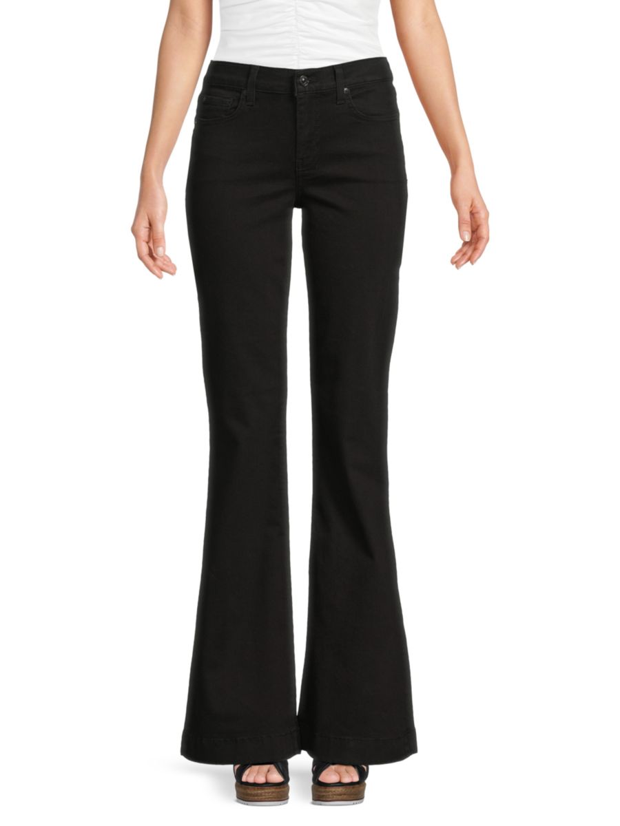 Джинсы Dojo Solid Bootcut 7 For All Mankind, цвет Night Black
Джинсы Dojo Solid Bootcut 7 For All Mankind, цвет Night Black