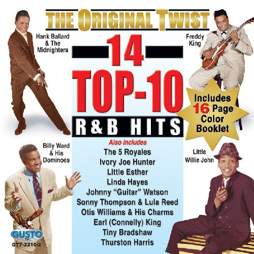 CD диск 14 Top -Ten R&B Hits / Various: 14 Top-ten R&B Hits
CD диск 14 Top -Ten R&B Hits / Various: 14 Top-ten R&B Hits