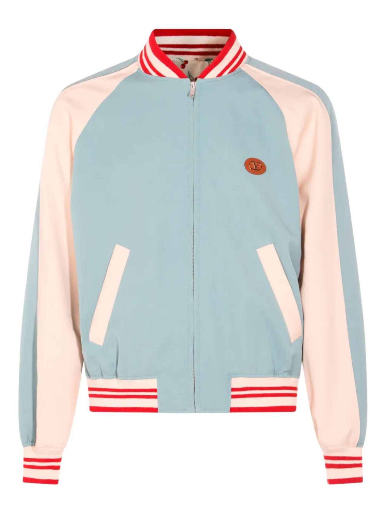 Куртка-бомбер с вышитым рисунком кошки от Valentino Garavani, синий
Куртка-бомбер с вышитым рисунком кошки от Valentino Garavani, синий