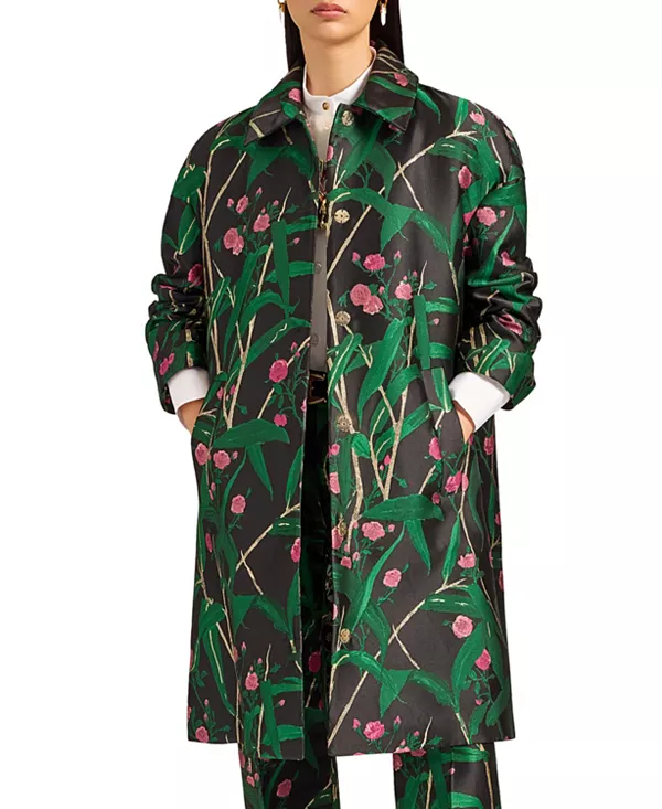 Пальто прямого кроя, бамбуковый жаккард, черный La Doublej, мультиколор
Пальто прямого кроя, бамбуковый жаккард, черный La Doublej, мультиколор