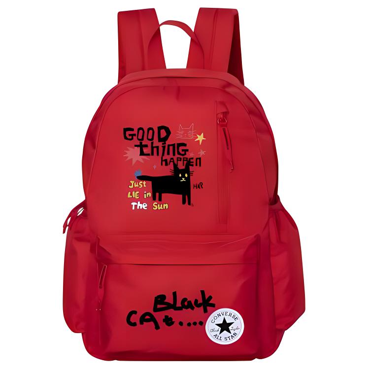 Converse Полиэстеровый рюкзак обычный унисекс красный, Cartoon Cat
Converse Полиэстеровый рюкзак обычный унисекс красный, Cartoon Cat