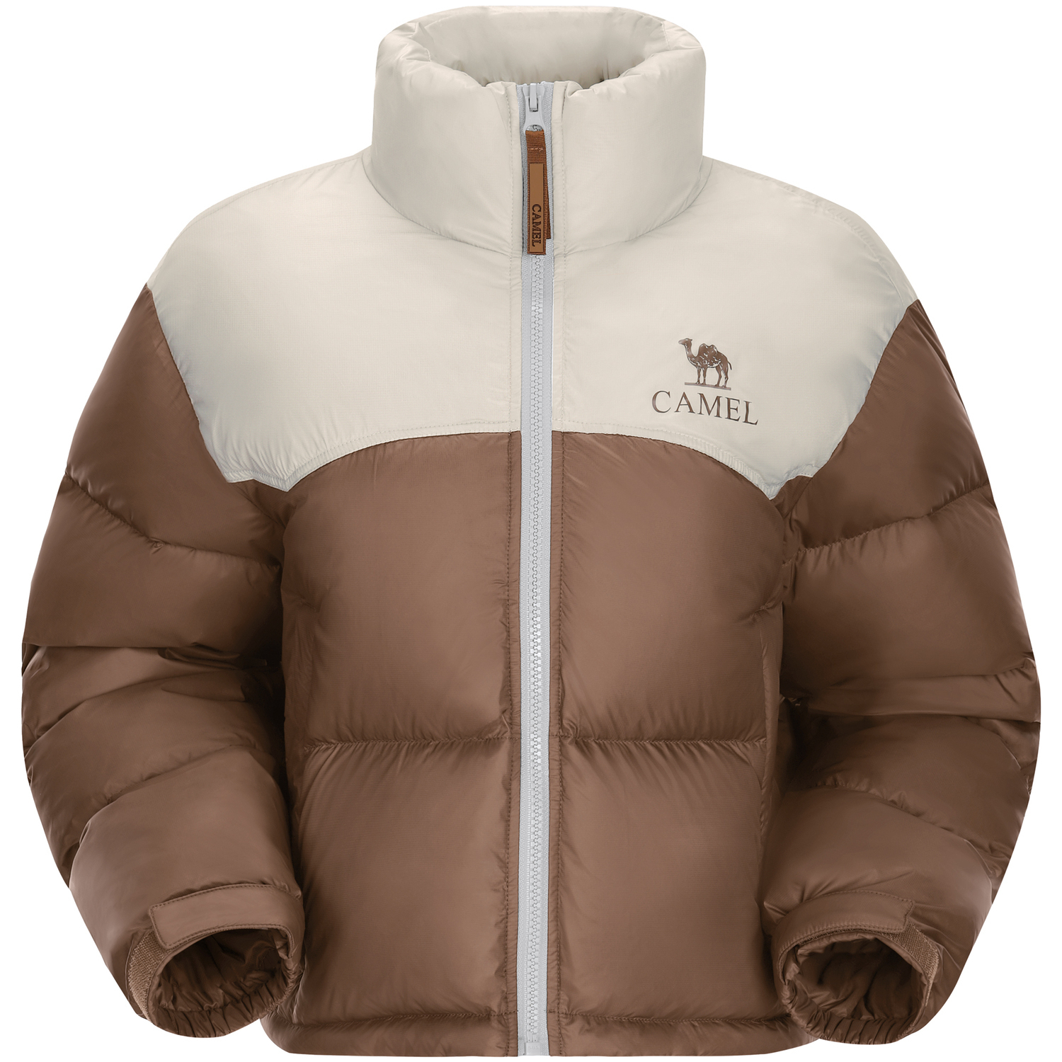 CAMEL Теплая флисовая серия пуховик для женщин, Withered Tea Brown/Gray Tone White
CAMEL Теплая флисовая серия пуховик для женщин, Withered Tea Brown/Gray Tone White