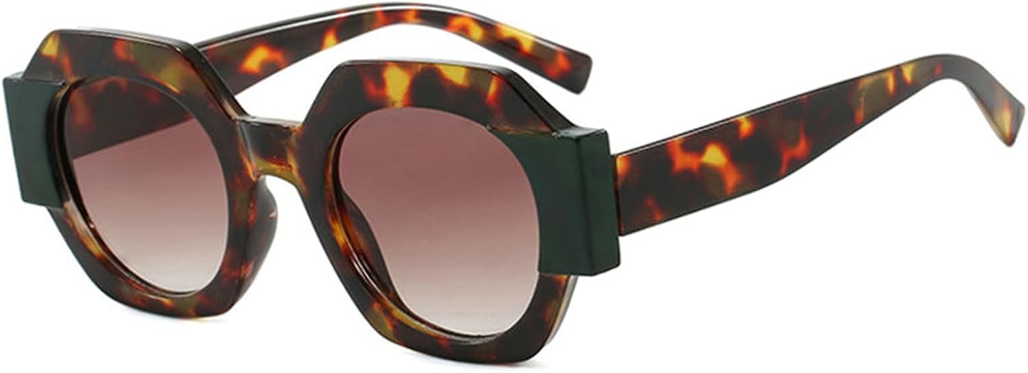 Солнцезащитные очки Willochra Retro Polygon для женщин и мужчин, винтажные квадратные солнцезащитные очки 90-х годов, градиентные линзы, защита от УФ-излучения UV400, панк-очки, C3
Солнцезащитные очки Willochra Retro Polygon для женщин и мужчин, винтажные квадратные солнцезащитные очки 90-х годов, градиентные линзы, защита от УФ-излучения UV400, панк-очки, C3