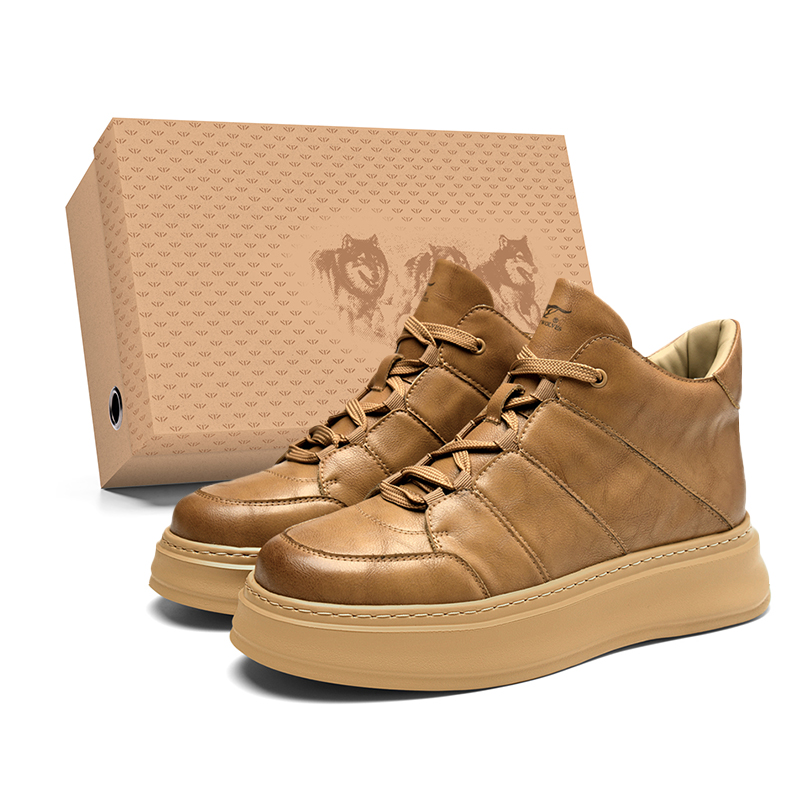 Кроссовки для скейтбординга среднего размера с противоскользящей амортизацией, увеличивающие рост, мужские SEPTWOLVES, Earth Yellow (Standard Leather Shoe Size)
Кроссовки для скейтбординга среднего размера с противоскользящей амортизацией, увеличивающие рост, мужские SEPTWOLVES, Earth Yellow (Standard Leather Shoe Size)