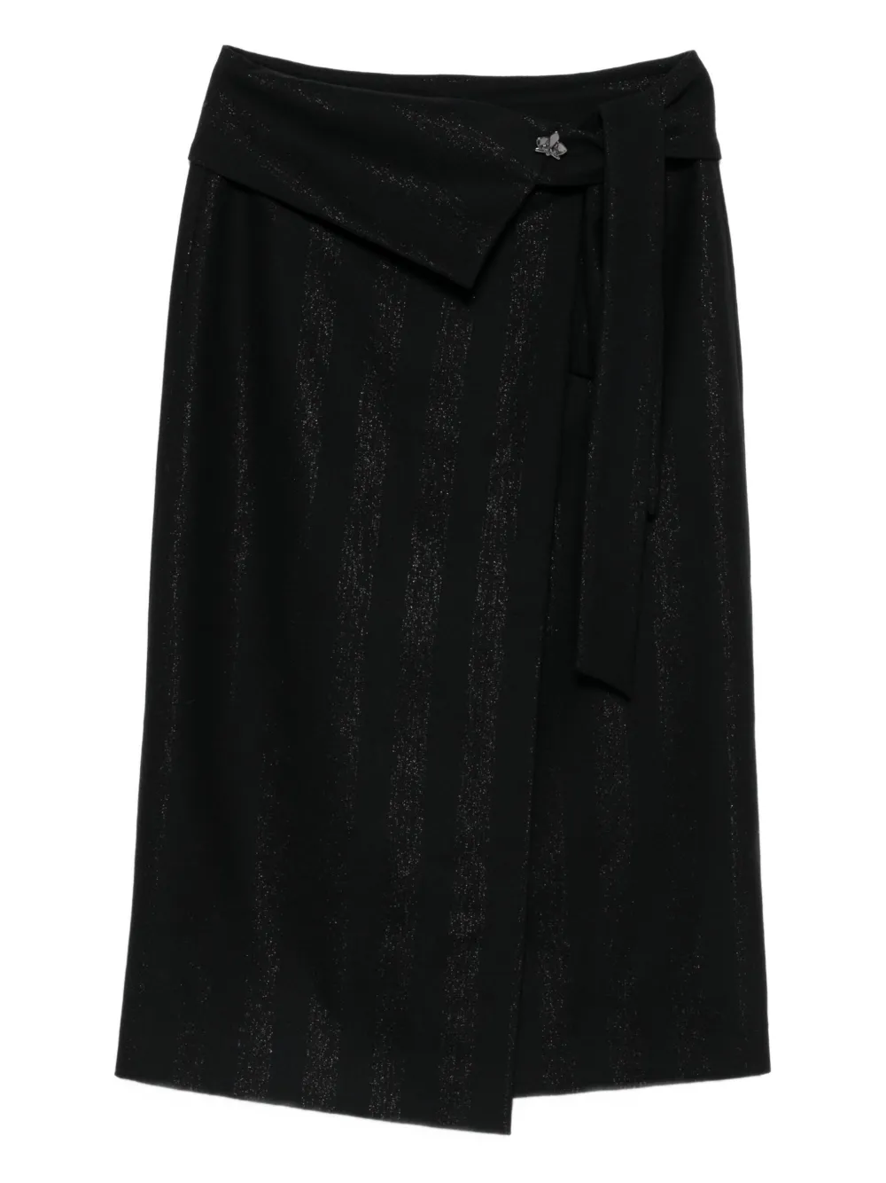 Полосатая юбка миди Genny, черный
Полосатая юбка миди Genny, черный