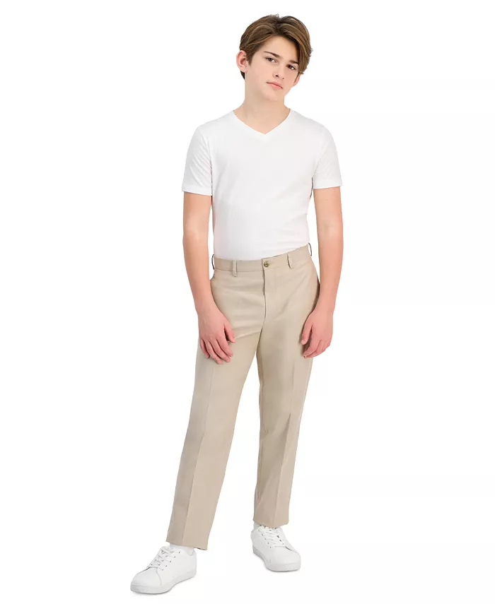 Брюки классического кроя с растягивающейся тканью из шамбрэ для старших мальчиков Michael Kors, коричневый/бежевый
Брюки классического кроя с растягивающейся тканью из шамбрэ для старших мальчиков Michael Kors, коричневый/бежевый