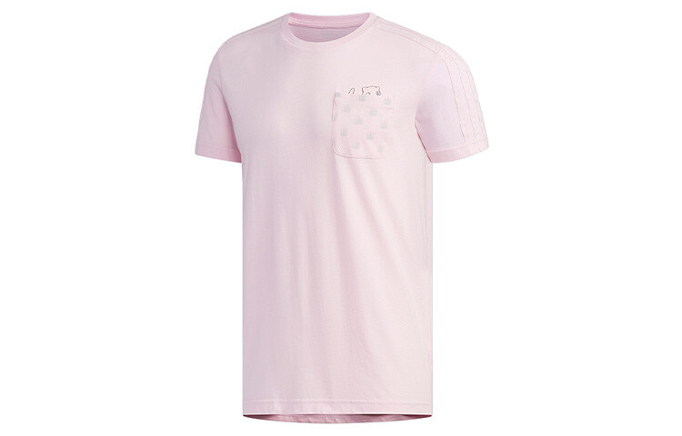 Футболка мужская прозрачная розовая Adidas Neo, розовый 
Футболка мужская прозрачная розовая Adidas Neo, розовый