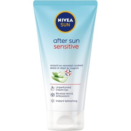 NIVEA SUN After Sun Sensitive SOS Крем-гель 175 мл с органическим алоэ вера и антиоксидантами
NIVEA SUN After Sun Sensitive SOS Крем-гель 175 мл с органическим алоэ вера и антиоксидантами