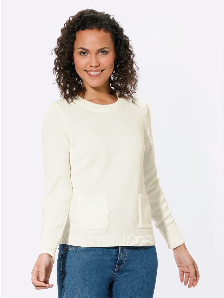 Свитер с круглым вырезом в оттенке белого WITT WEIDEN
Свитер с круглым вырезом в оттенке белого WITT WEIDEN