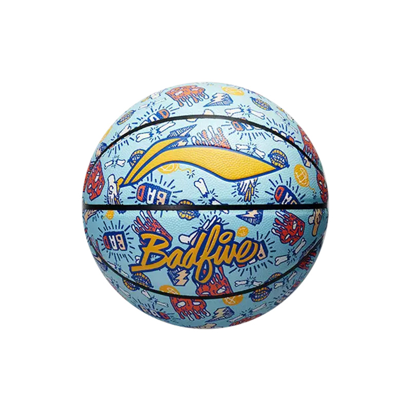 LINING Badfive резиновый баскетбольный мяч граффити blue размер 7 тренировочный unisex
LINING Badfive резиновый баскетбольный мяч граффити blue размер 7 тренировочный unisex