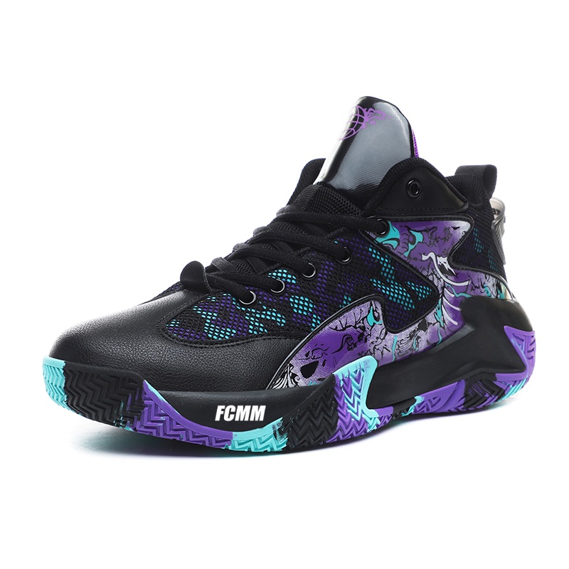 Противоскользящие и дышащие детские баскетбольные кроссовки для подростков FCMM, черный
Противоскользящие и дышащие детские баскетбольные кроссовки для подростков FCMM, черный