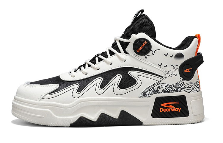 Антискользящие и износостойкие балансировочные кроссовки Mid-Top для скейтборда мужские DEERWAY, бежево-голубые
Антискользящие и износостойкие балансировочные кроссовки Mid-Top для скейтборда мужские DEERWAY, бежево-голубые