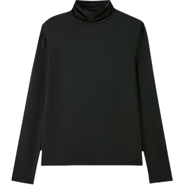 Футболка женская с полуводолазкой тонкая прямая посадка SPAO, темно-зеленый
Футболка женская с полуводолазкой тонкая прямая посадка SPAO, темно-зеленый