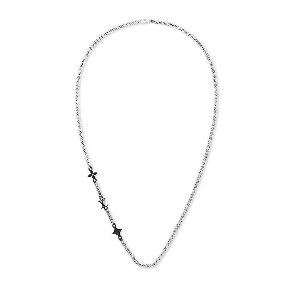 Ожерелье с монограммой Louis Vuitton, черный
Ожерелье с монограммой Louis Vuitton, черный