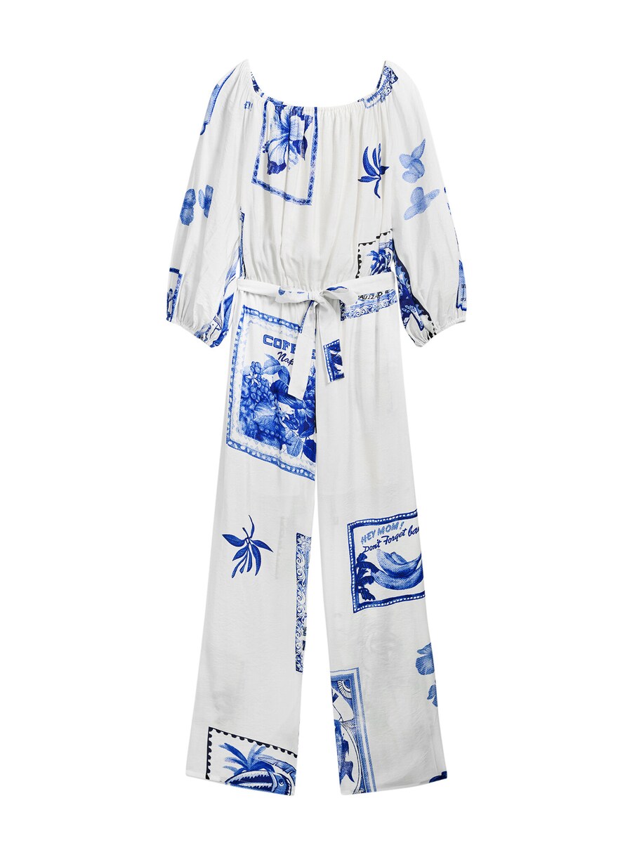 Комбинезон Desigual, белый
Комбинезон Desigual, белый