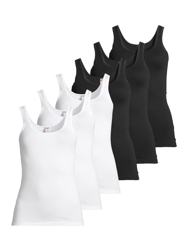 Conta Нижняя рубашка / Ребристый топ черного/белого цвета
Conta Нижняя рубашка / Ребристый топ черного/белого цвета